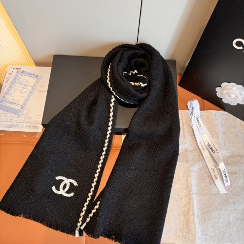Chanel Scarves Womens Fashion Scarf 185x38cm with Original Box Whatsapp【+1-3239614486】