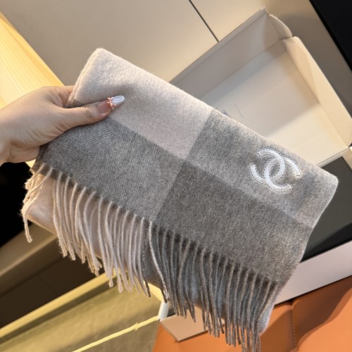 Chanel Scarves Womens Fashion Scarf 185x30cm with Original Box Whatsapp【+1-3239614486】