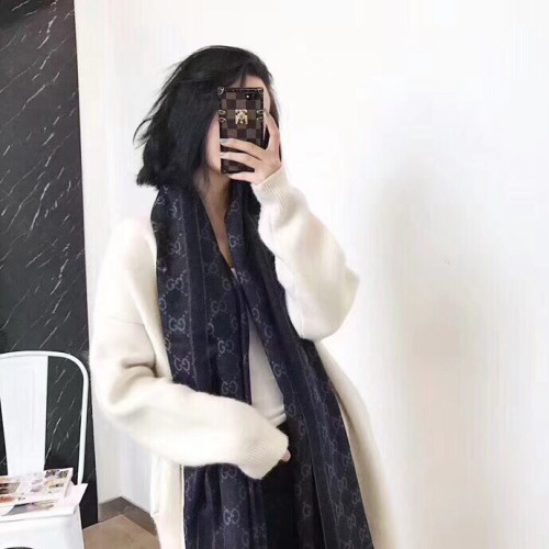 Gucci Scarves Womens Fashion Scarf with Original Box 180 x 70cm Whatsapp【+1-3239614486】