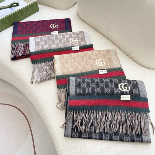 Gucci Scarves Womens Fashion Scarf with Original Box 180 x 30cm Whatsapp【+1-3239614486】