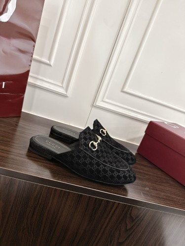 Gucci Womens Shoes Slippers Luxury Brand Fashion Shoes for Women WOMEN'S PRINCETOWN SLIPPER with Original Box whatsapp【+1-3239614486】