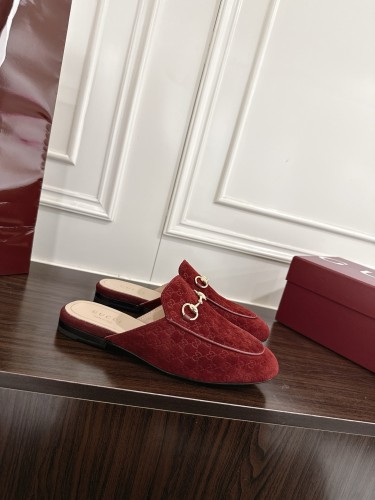 Gucci Womens Shoes Slippers Luxury Brand Fashion Shoes for Women WOMEN'S PRINCETOWN SLIPPER with Original Box whatsapp【+1-3239614486】