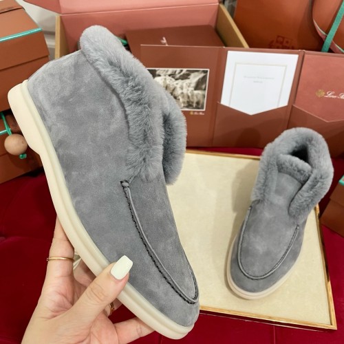 Loro Piana Womens Shoes Boots Casual Design Luxury Brand Fashion Shoes for Women with Original Box Whatsapp【+1-3239614486】