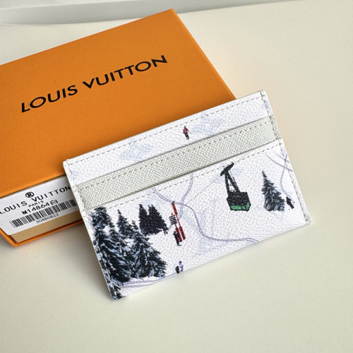 Louis Vuitton Womens Mens Bags Card Holder Luxury Brand Double Card Holder M14863 with Original Box Whatsapp【+1-3239614486】