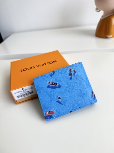 Louis Vuitton Womens Mens Bags Wallets Luxury Brand Slender Wallet M14874 with Original Box Whatsapp【+1-3239614486】