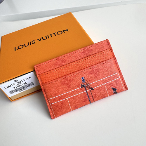 Louis Vuitton Womens Mens Bags Card Holder Luxury Brand Double Card Holder M14863 with Original Box Whatsapp【+1-3239614486】