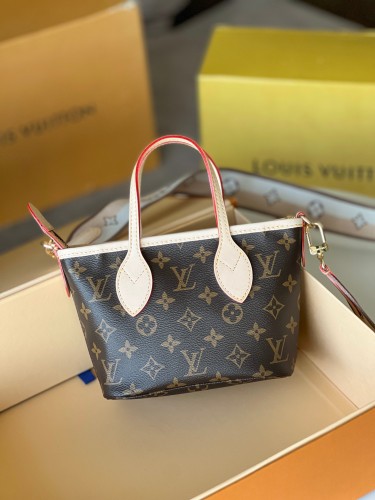 Louis Vuitton Womens Bags Handbags Luxury Brand Fashion Type Neverfull BB M46705 with Original Box Whatsapp 【+1-3239614486】
