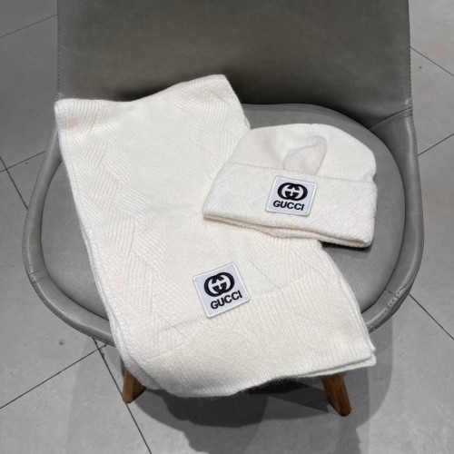 Gucci Scarves Men Womens Fashion Scarf and Hats Set with Original Box WhatsApp 【+1-3239614486】