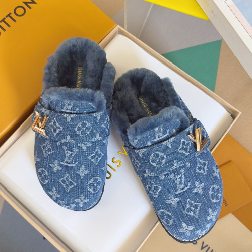 Louis Vuitton Womens Mens Unisex Shoes Sandals Slippers Luxury Brand 1AITU0 LV Cosy Comfort Clog with Original Box Whatsapp 【+1-3239614486】