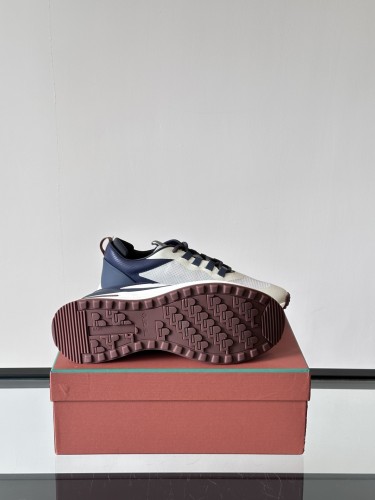 Loro Piana Mens Shoes Sneakers Casual Design Luxury Brand Tennis Walk Sneaker Suede Calf Split with Original Box whatsapp 【+1-3239614486】