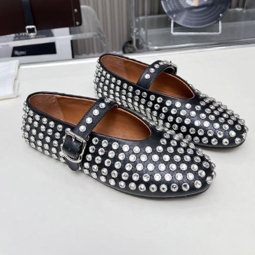 Alaia Women Fashion Shoes Balarinas Luxury Brand with Original Box Whatsapp【+1-3239614486】