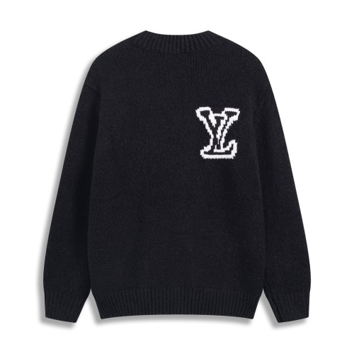 Louis Vuitton Mens Womens Sweaters Knitwear Luxury Brand Intarsia Crewneck 1AIWEI Whatsapp【+1-3239614486】