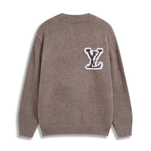 Louis Vuitton Mens Womens Sweaters Knitwear Luxury Brand Intarsia Crewneck 1AIWEI Whatsapp【+1-3239614486】