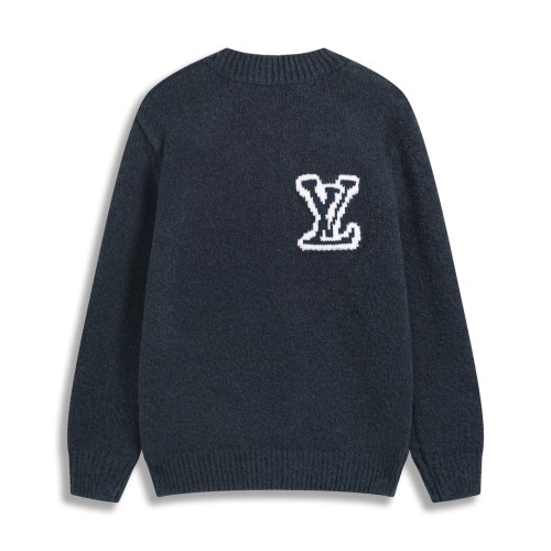 Louis Vuitton Mens Womens Sweaters Knitwear Luxury Brand Intarsia Crewneck 1AIWEI Whatsapp【+1-3239614486】