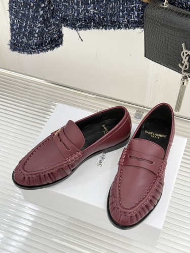 Saint Laurent YSL Womens Shoes Loafers Casual Design LE LOAFER supple in suede with Original Box Whatsapp 【+1-3239614486】