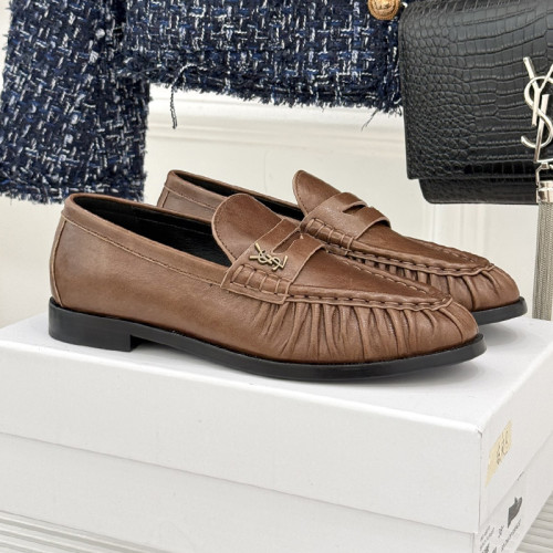Saint Laurent YSL Womens Shoes Loafers Casual Design LE LOAFER supple in suede with Original Box Whatsapp 【+1-3239614486】