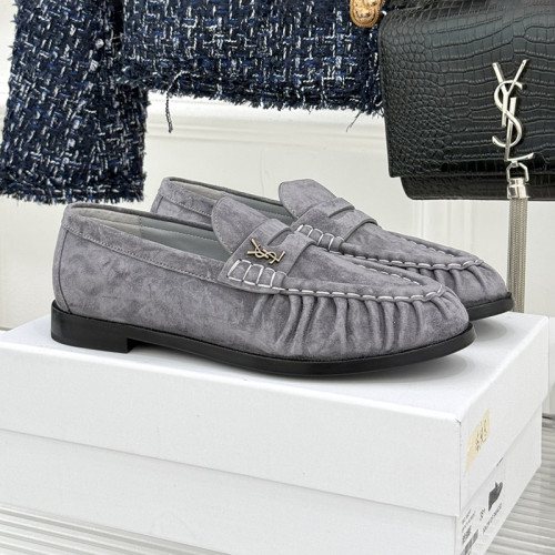 Saint Laurent YSL Womens Shoes Loafers Casual Design LE LOAFER supple in suede with Original Box Whatsapp 【+1-3239614486】