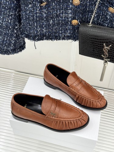 Saint Laurent YSL Womens Shoes Loafers Casual Design LE LOAFER supple in suede with Original Box Whatsapp 【+1-3239614486】