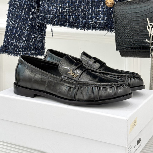 Saint Laurent YSL Womens Shoes Loafers Casual Design LE LOAFER supple in suede with Original Box Whatsapp 【+1-3239614486】
