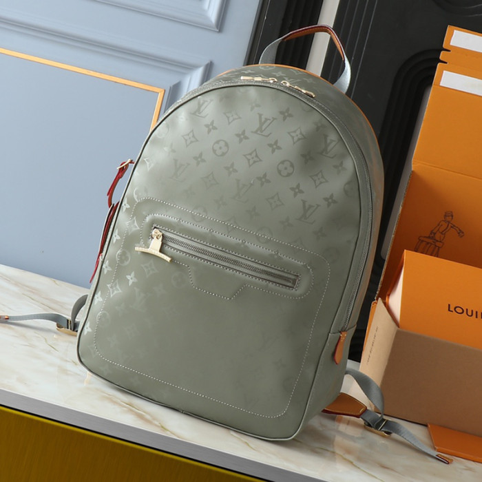 Louis Vuitton Mens Bags Backpacks Luxury Brand Fashion Type MONOGRAM TITANIUM M43882 whatsapp 【+1-3239614486】