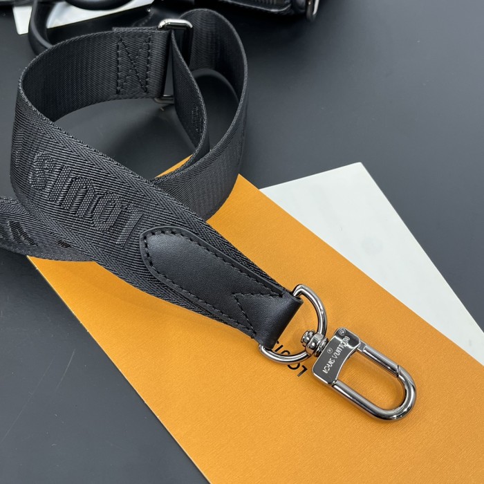 Louis Vuitton Womens and Mens Unisex Bags Luxury Brand M46271 LV Keepall Bandoulière 25 Monogram Eclipse Whatsapp【+1-3239614486】