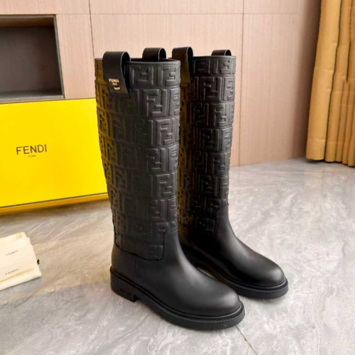Fendi Womens Shoes Fashion Boots Luxury Brand Fendi Fendigraphy boots with Original Box whatsapp 【+1-3239614486】