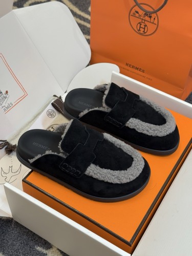 Hermes Mens Womens Casual Shoes Fashion Loafers Slippers Sandals Luxury Brand with Original Box Whatsapp【+1-3239614486】