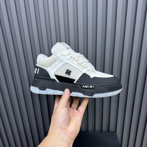 AMIRI Mens Womens Unisex Shoes Sneakers Luxury Brand Design AM-1 MA 1 Sneaker Casual Mens Shoes with Original Box Whatsapp【+1-3239614486】