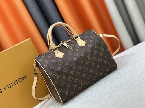 Louis Vuitton Womens Bags Luxury Brand Fashion Type Louis Vuitton Speedy Bandoulière 30 M46980 with Original Box whatsapp 【+1-3239614486】
