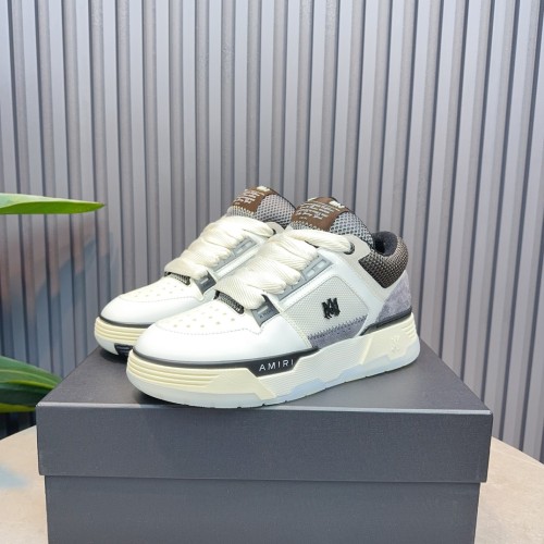 AMIRI Mens Womens Unisex Shoes Sneakers Luxury Brand Design AM-1 MA 1 Sneaker Casual Mens Shoes with Original Box Whatsapp【+1-3239614486】