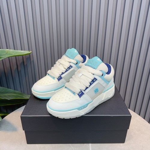 AMIRI Mens Womens Unisex Shoes Sneakers Luxury Brand Design AM-1 MA 1 Sneaker Casual Mens Shoes with Original Box Whatsapp【+1-3239614486】