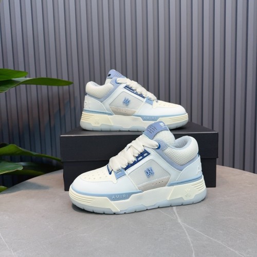 AMIRI Mens Womens Unisex Shoes Sneakers Luxury Brand Design AM-1 MA 1 Sneaker Casual Mens Shoes with Original Box Whatsapp【+1-3239614486】