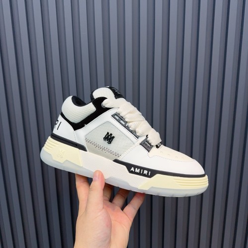 AMIRI Mens Womens Unisex Shoes Sneakers Luxury Brand Design AM-1 MA 1 Sneaker Casual Mens Shoes with Original Box Whatsapp【+1-3239614486】