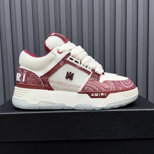 AMIRI Mens Womens Unisex Shoes Sneakers Luxury Brand Design AM-1 MA 1 Sneaker Casual Mens Shoes with Original Box Whatsapp【+1-3239614486】