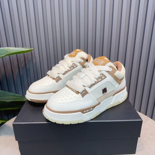 AMIRI Mens Womens Unisex Shoes Sneakers Luxury Brand Design AM-1 MA 1 Sneaker Casual Mens Shoes with Original Box Whatsapp【+1-3239614486】