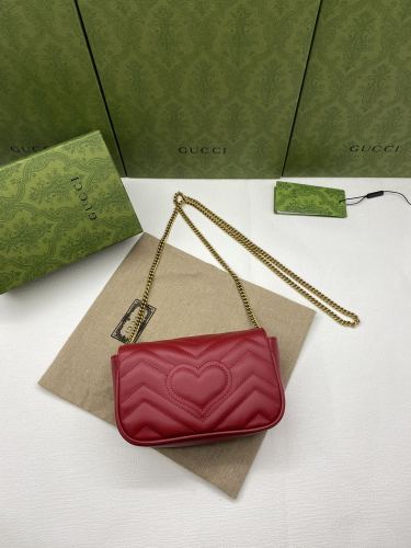 Gucci Womens Bags Shoulder Messenger Bag Luxury Brand GG Marmont mini bag with Original Box 476433 AAESE 8106 whatsapp 【+1-3239614486】