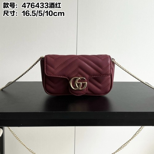 Gucci Womens Bags Shoulder Messenger Bag Luxury Brand GG Marmont mini bag with Original Box 476433 AAESE 8106 whatsapp 【+1-3239614486】