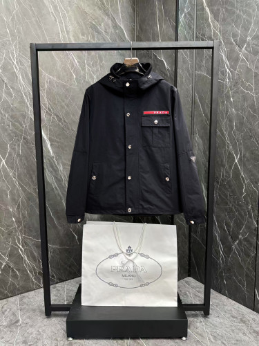 Prada Men Womens Coat Jacket Luxury Brand Womens Jackets Windbreaker Top Quality Whatsapp【+1-3239614486】