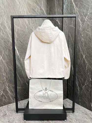 Prada Men Womens Coat Jacket Luxury Brand Womens Jackets Windbreaker Top Quality Whatsapp【+1-3239614486】