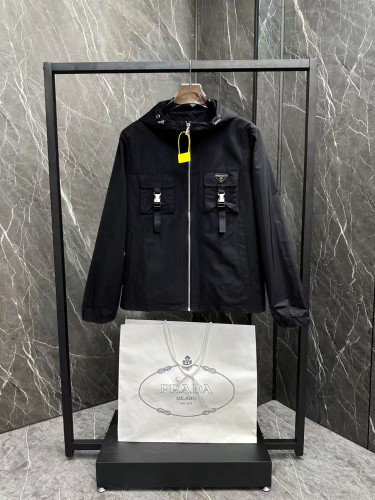 Prada Men Womens Coat Jacket Luxury Brand Womens Jackets Windbreaker Top Quality Whatsapp【+1-3239614486】