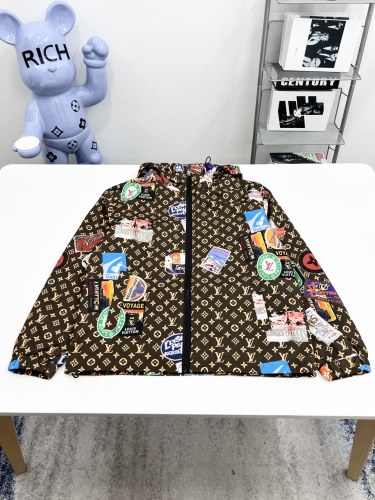 Louis Vuitton Men Womens Jackets Coat Luxury Brand Mens Jackets Top Quality Whatsapp【+1-3239614486】