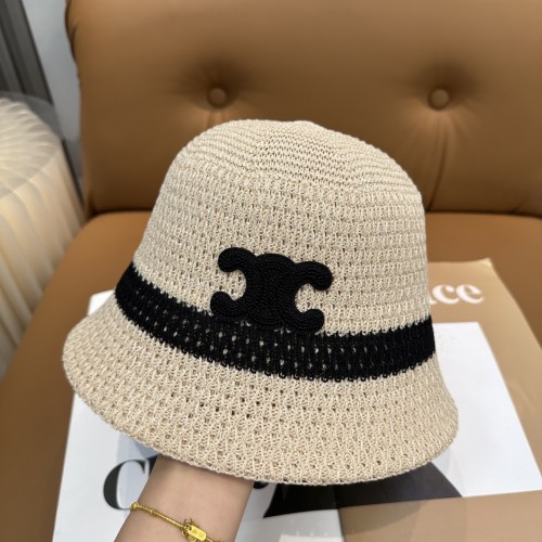 Celine Womens Hats Luxury Brand Design Celine Bucket Hat with Original Box Whatsapp 【+1-3239614486】