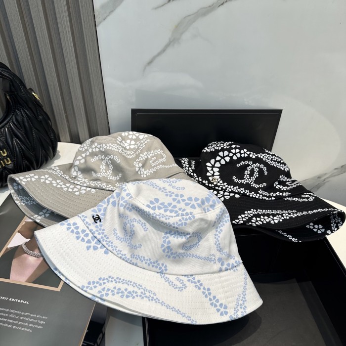 Chanel Men Womens Hats Luxury Brand Bucket Hat with Original Box Whatsapp 【+1-3239614486】