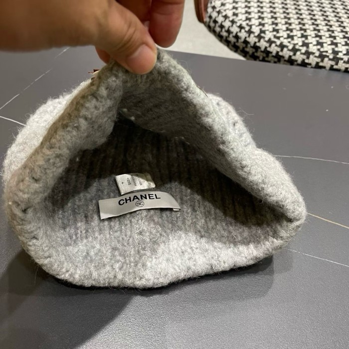 Chanel Womens Hats Luxury Brand Knit Hat with Original Box Whatsapp 【+1-3239614486】