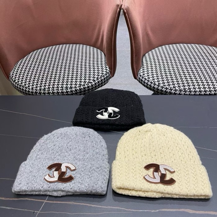 Chanel Womens Hats Luxury Brand Knit Hat with Original Box Whatsapp 【+1-3239614486】
