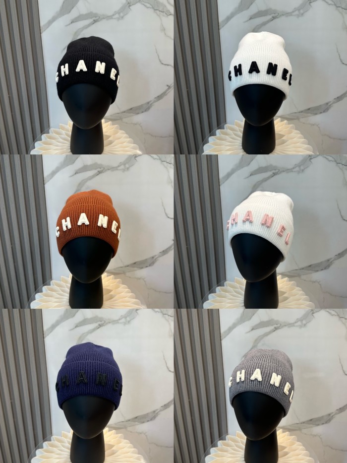 Chanel Womens Hats Luxury Brand Knit Hat with Original Box Whatsapp 【+1-3239614486】