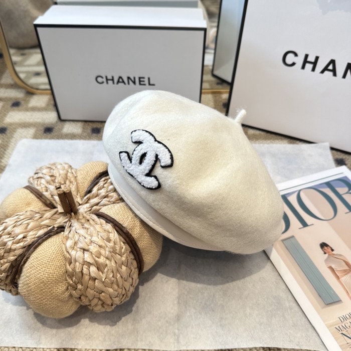 Chanel Womens Hats Luxury Brand Beret Hat with Original Box Whatsapp 【+1-3239614486】