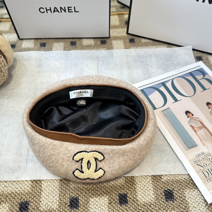 Chanel Womens Hats Luxury Brand Beret Hat with Original Box Whatsapp 【+1-3239614486】