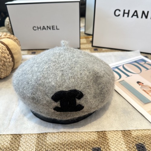 Chanel Womens Hats Luxury Brand Beret Hat with Original Box Whatsapp 【+1-3239614486】