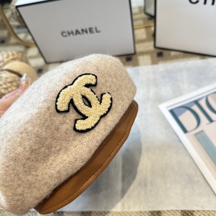 Chanel Womens Hats Luxury Brand Beret Hat with Original Box Whatsapp 【+1-3239614486】